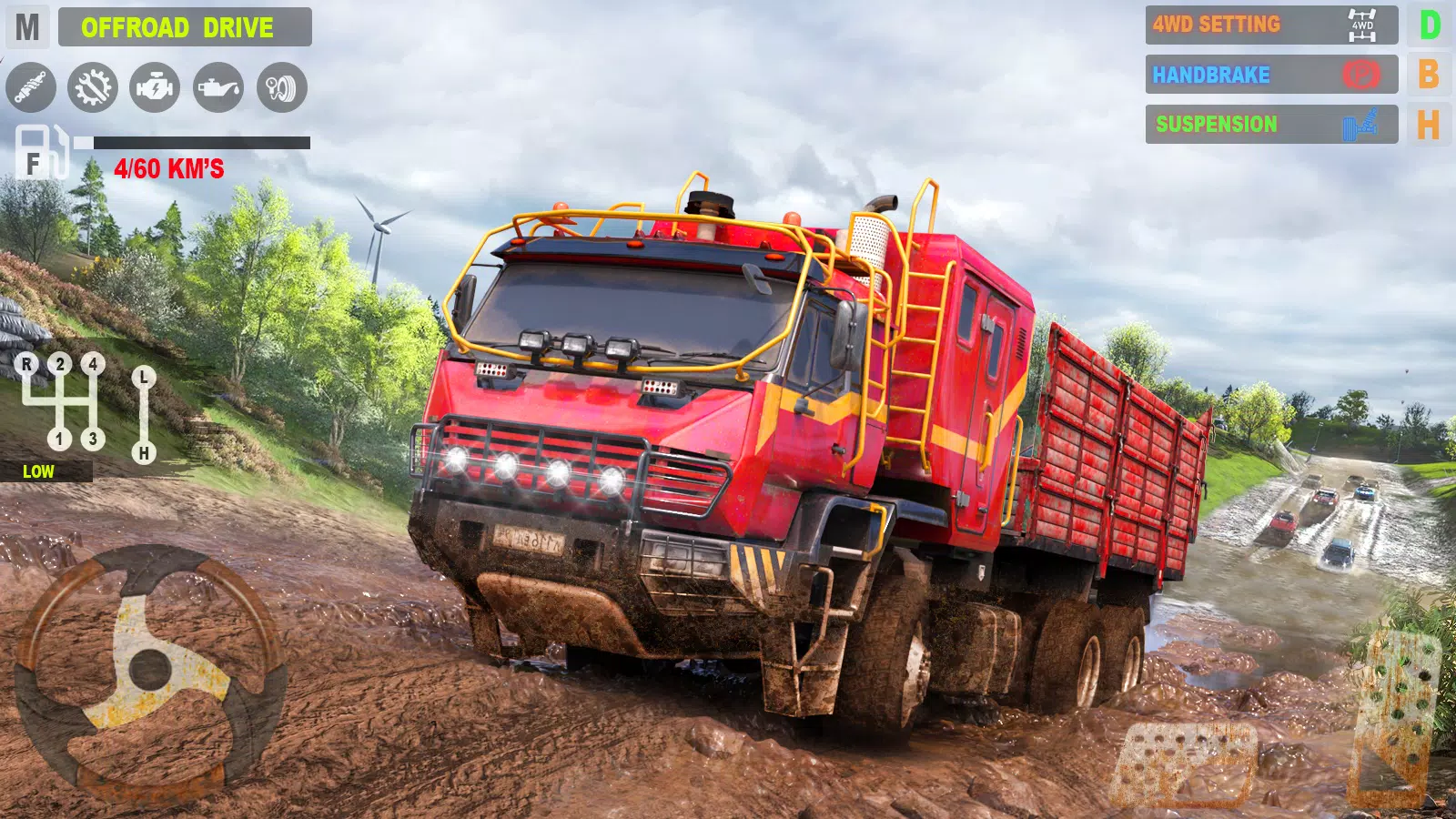 Offroad Mudrunner Games 3D Captura de pantalla 3