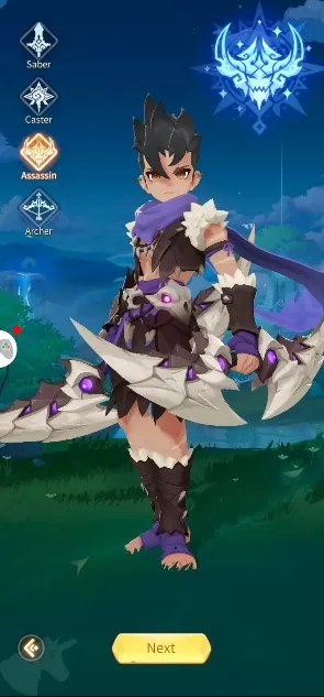Assassin class in Windrider Origins wielding dual daggers