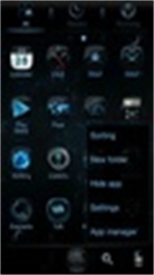 NewCentury GO Launcher EX Theme Captura de pantalla 0