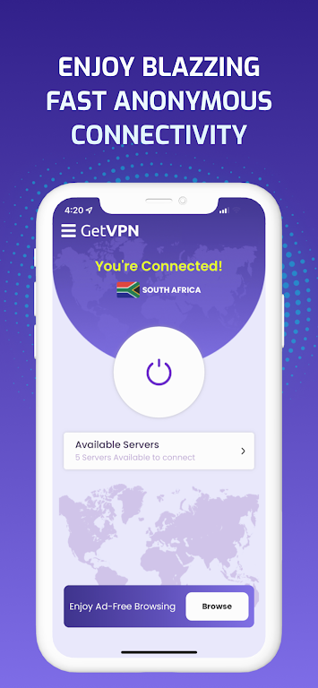 Fast VPN - GETVPN ဖန်သားပြင်ဓာတ်ပုံ 0