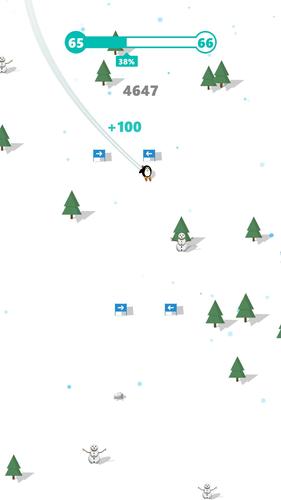 Ski Penguin - Fun Sports Game Screenshot 1