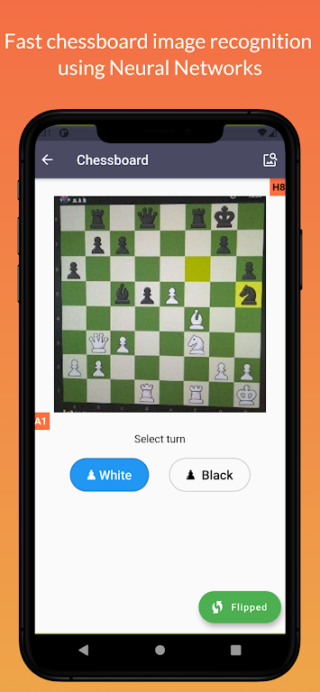 ChessEye: chessboard scanner Zrzut ekranu 1