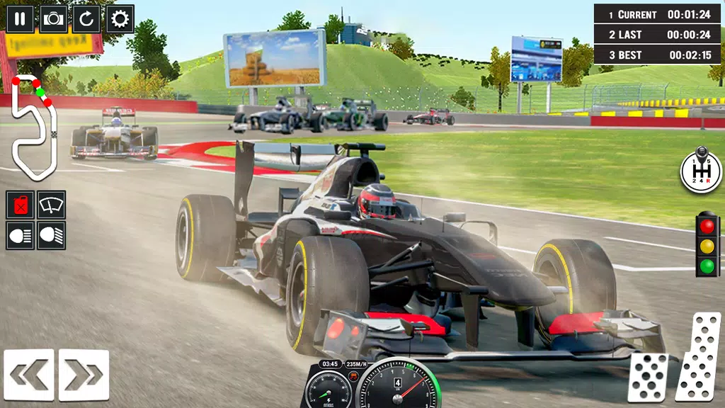 Formula Racing Car Racing Game Captura de pantalla 1