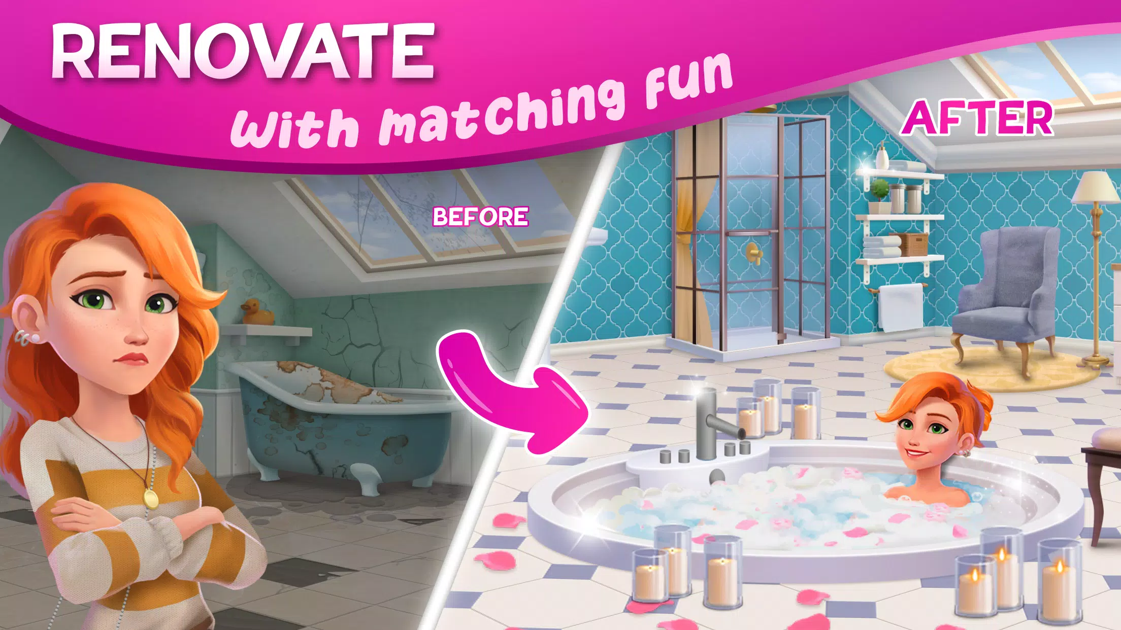 DesignVille : Merge & Design Capture d'écran 1