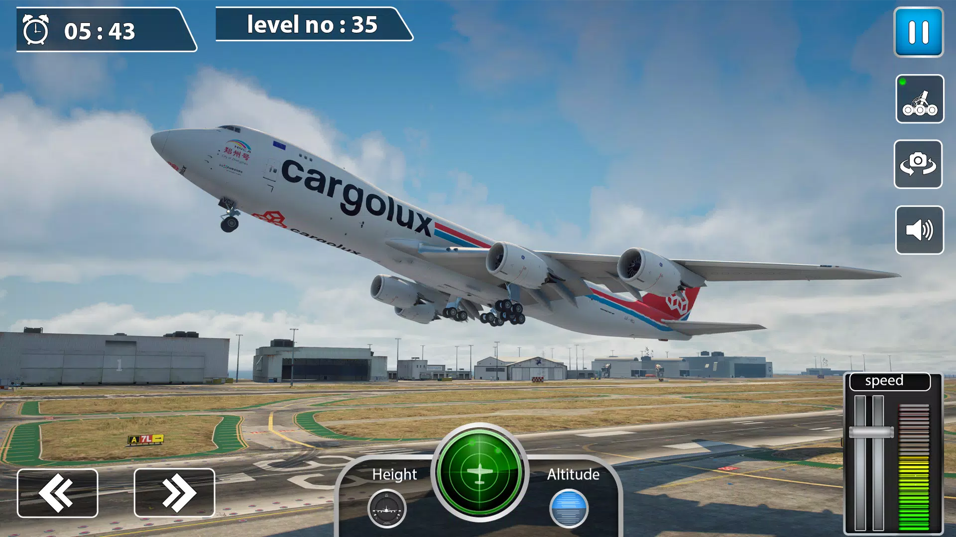 Airplane Flight 3d Simulator ဖန်သားပြင်ဓာတ်ပုံ 0