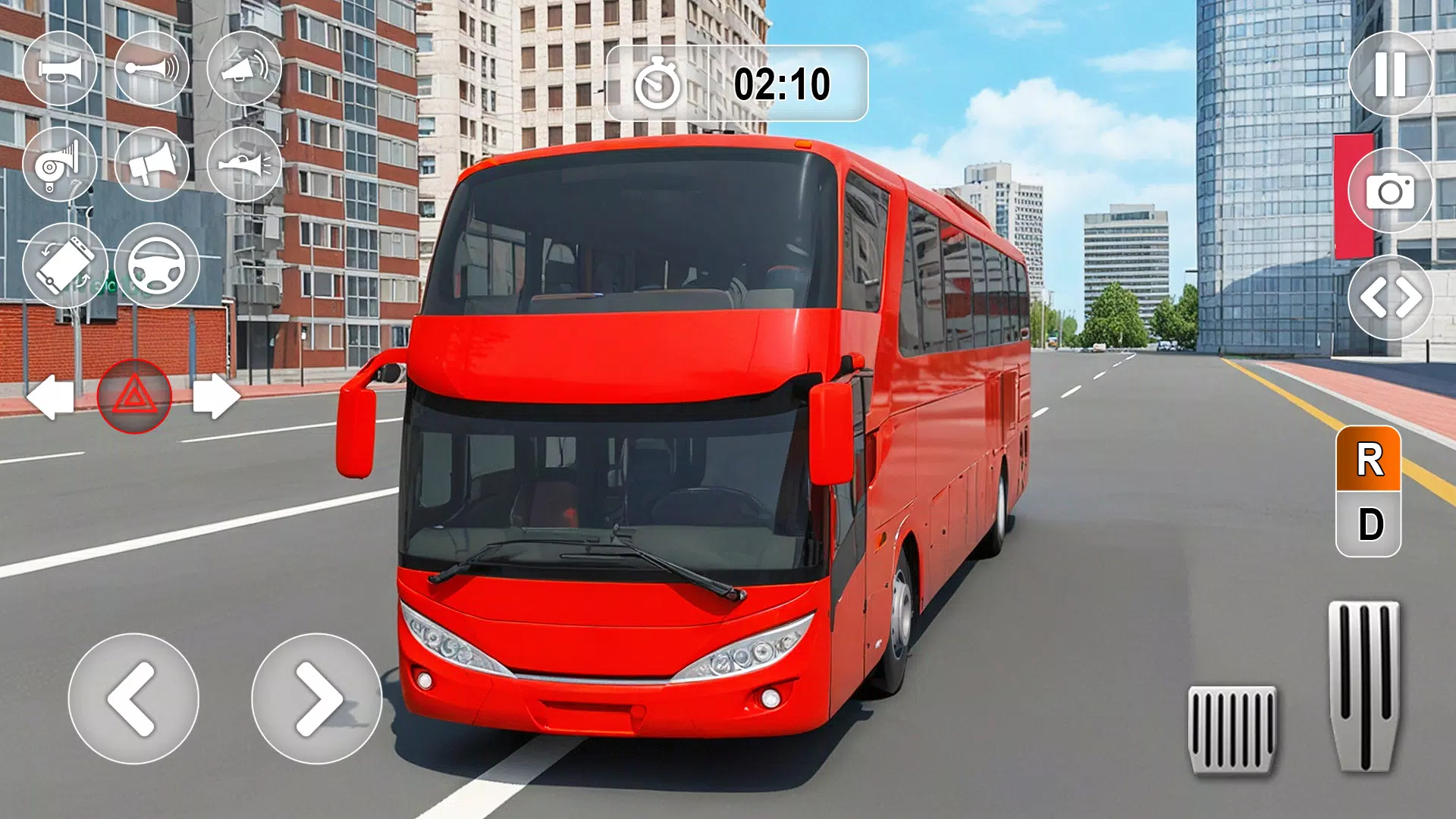 Bus Driving Games 3d Simulator ภาพหน้าจอ 1