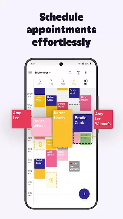 Goldie: Appointment Scheduler Ảnh chụp màn hình 1