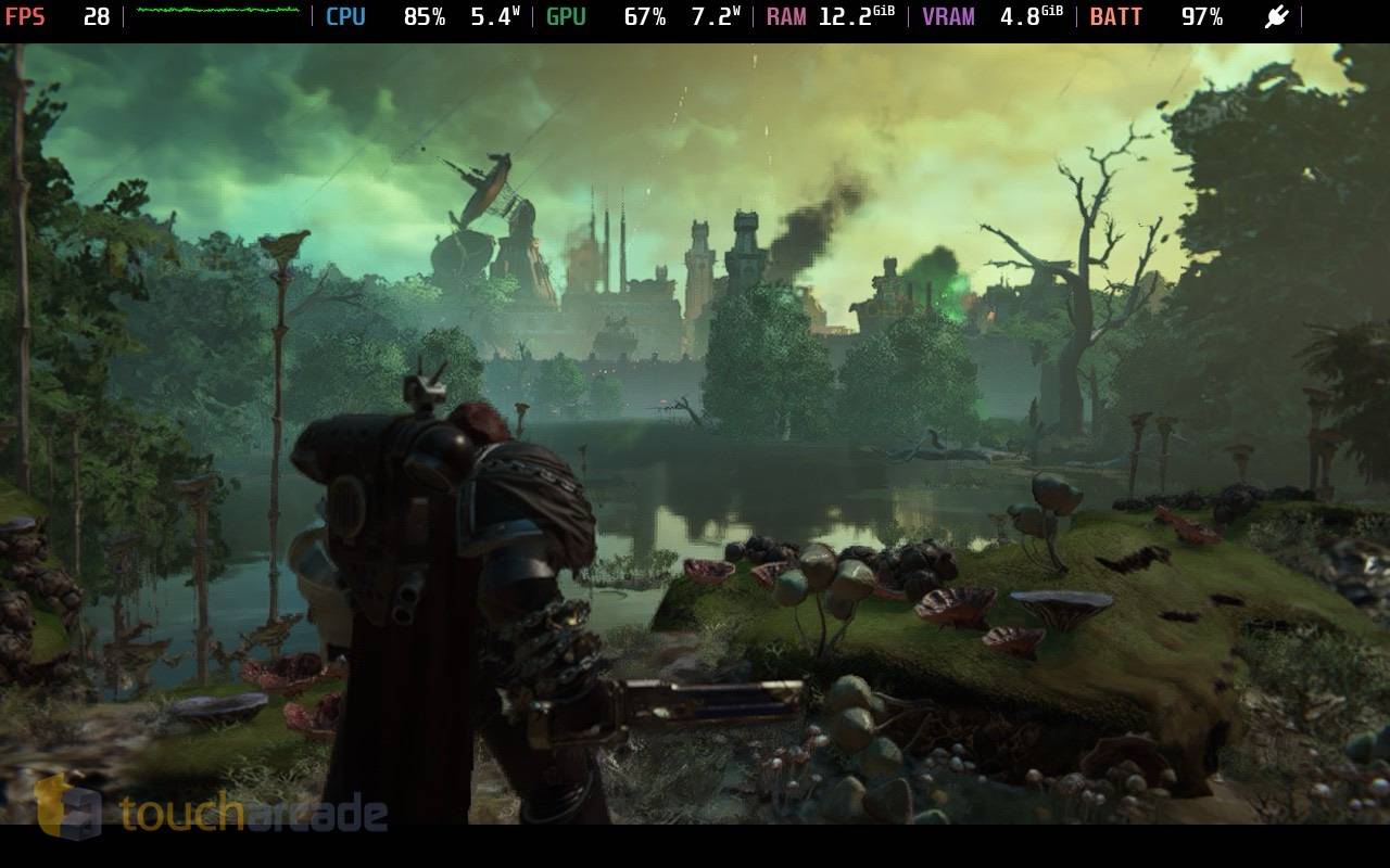 Warhammer 40,000: Space Marine 2 Steam Deck Performance Screenshot