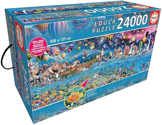 Educa Borras Life, The Greatest 24,000 Piece Puzzle