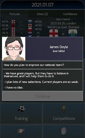 True Football National Manager mod apk downloaden