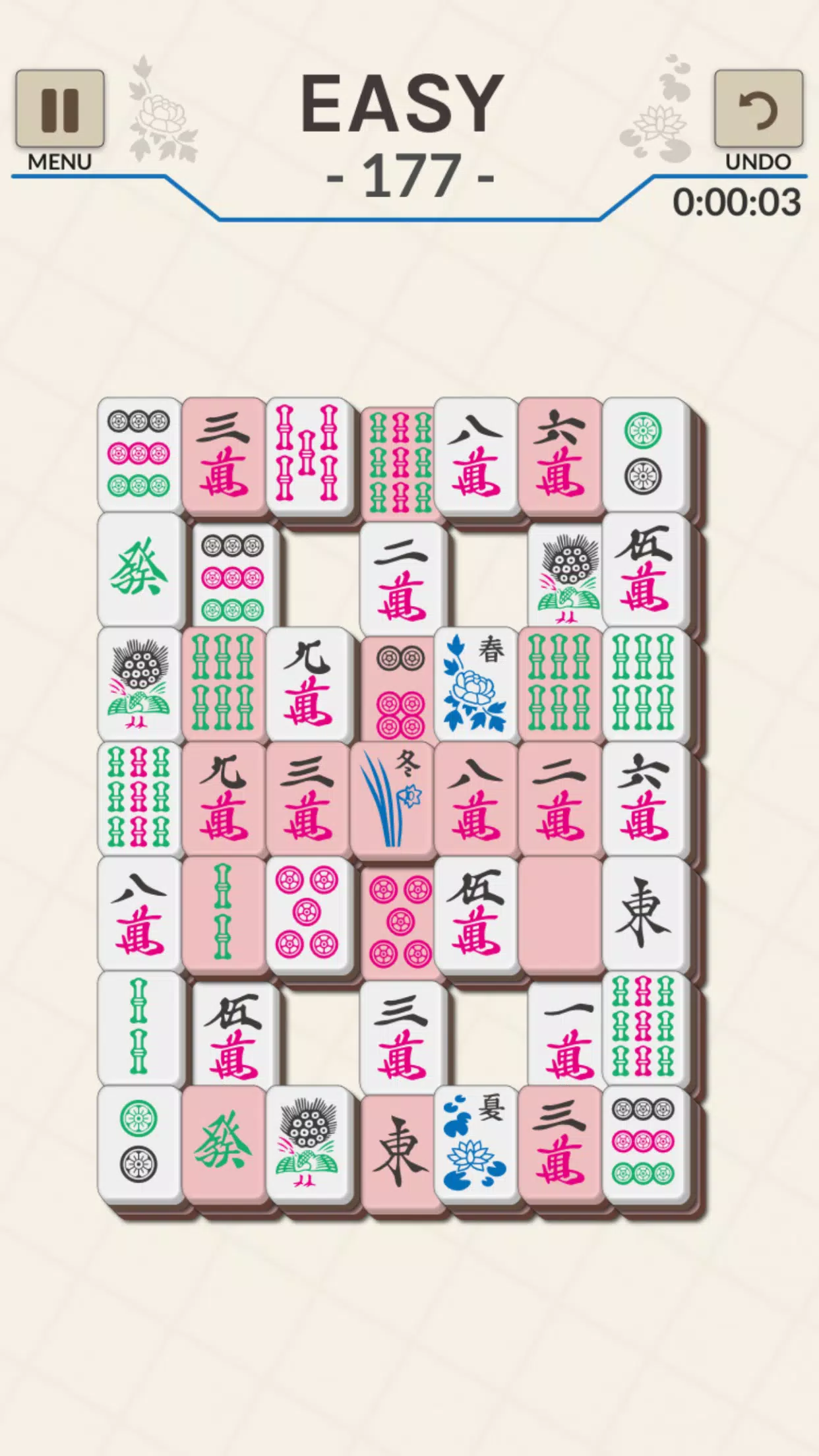 Mahjong Solitaire 1000 Classic Capture d'écran 3