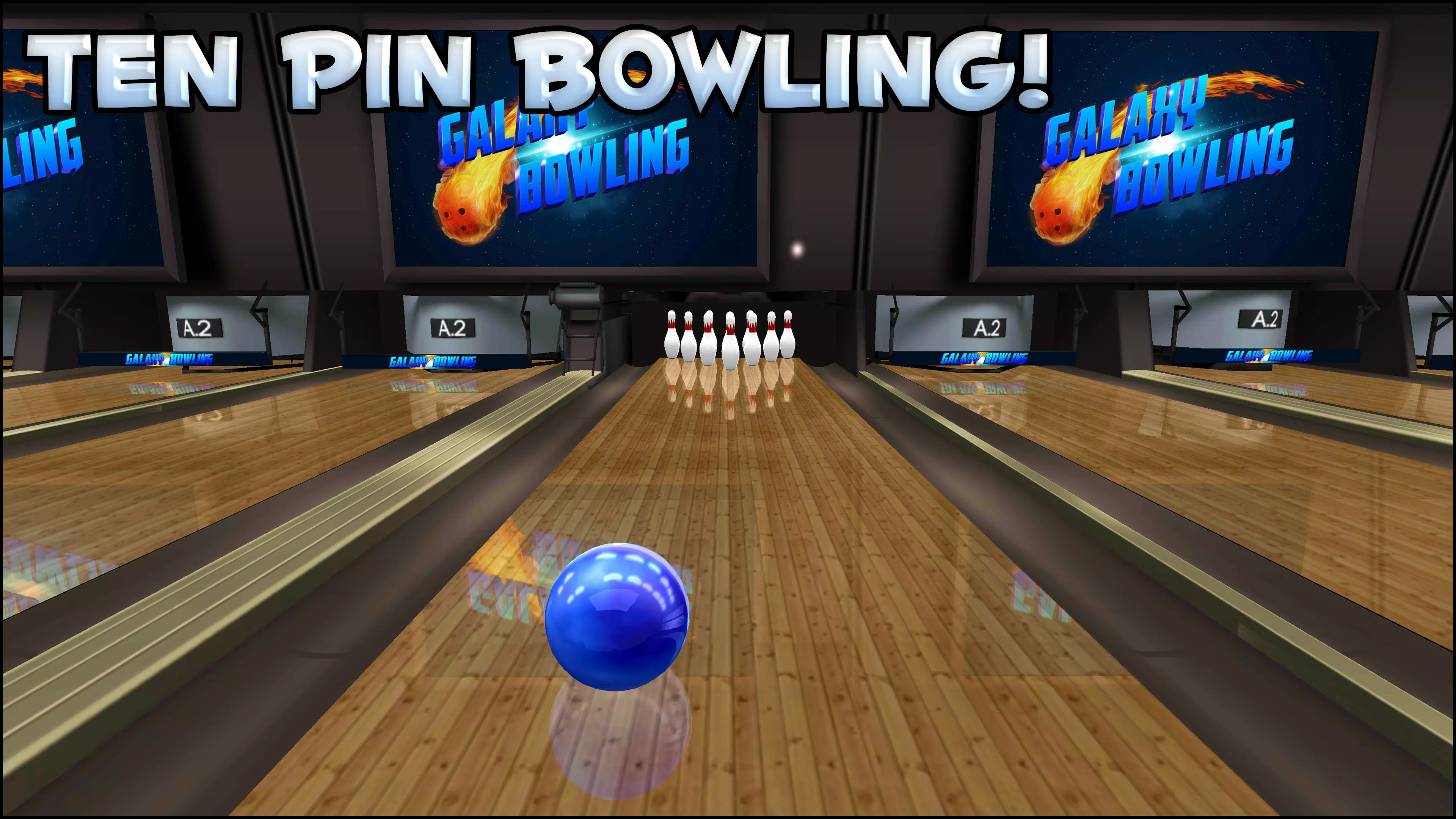 Galaxy Bowling 3D应用截图第2张