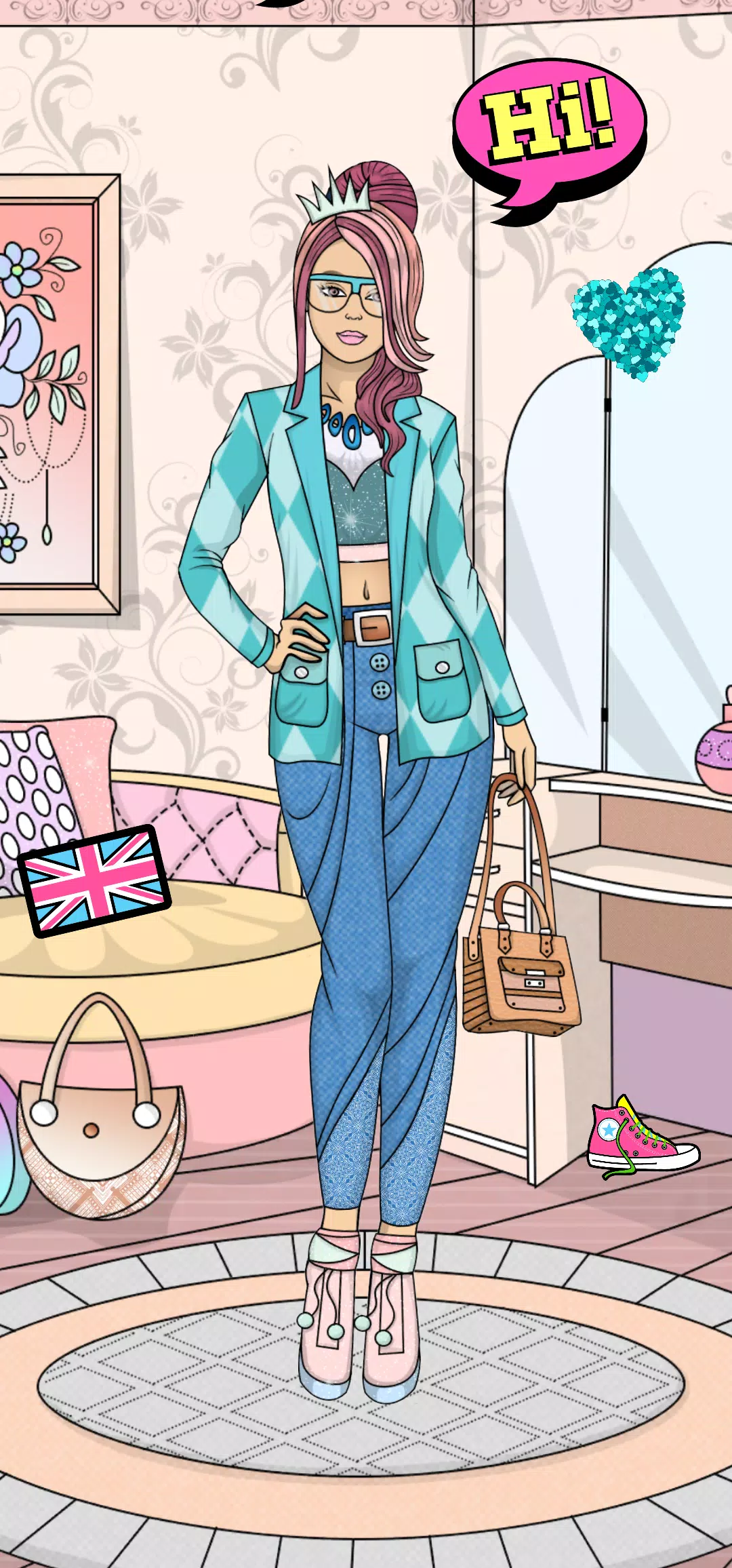 Schermata Dress Up Games & Coloring Book 3