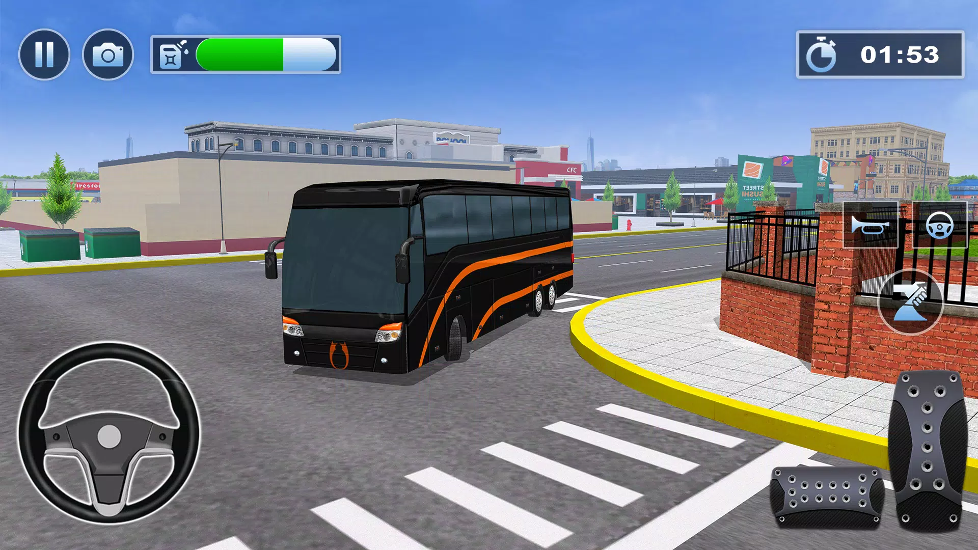 Bus Simulator : 3D Bus Games Ekran Görüntüsü 2