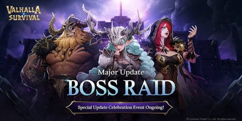 Valhalla Survival dévoile la mise à jour du raid des boss avec trois nouveaux héros