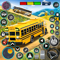 Offroad School Bus Driver Game Screenshot 1