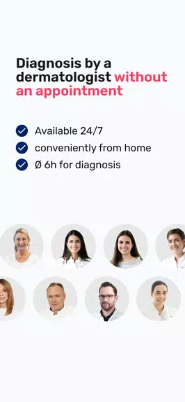 24/7 online dermatologist Capture d'écran 1