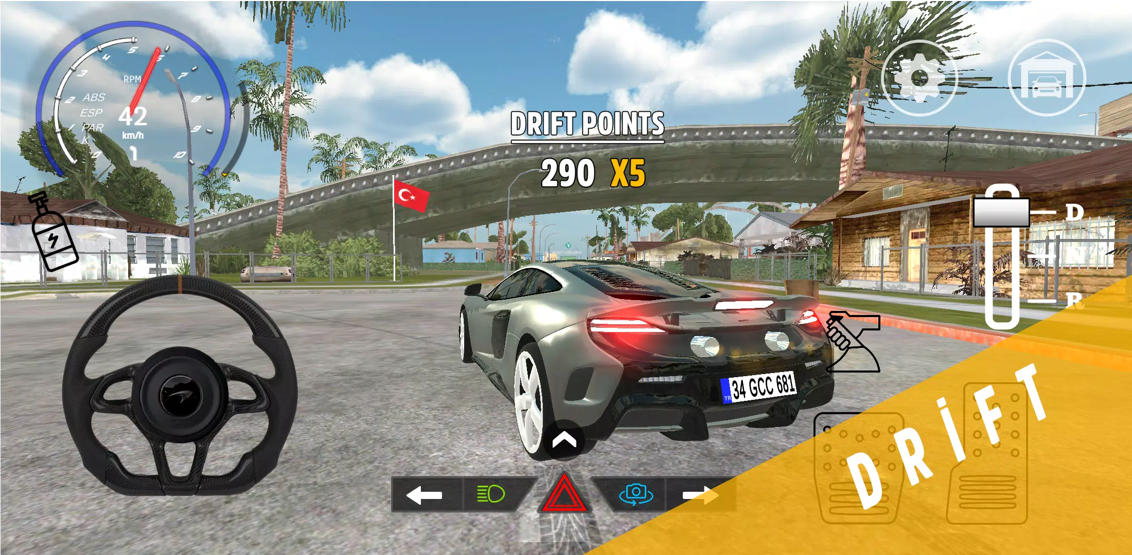 Corolla Drift & Park Simulator Tangkapan skrin 2