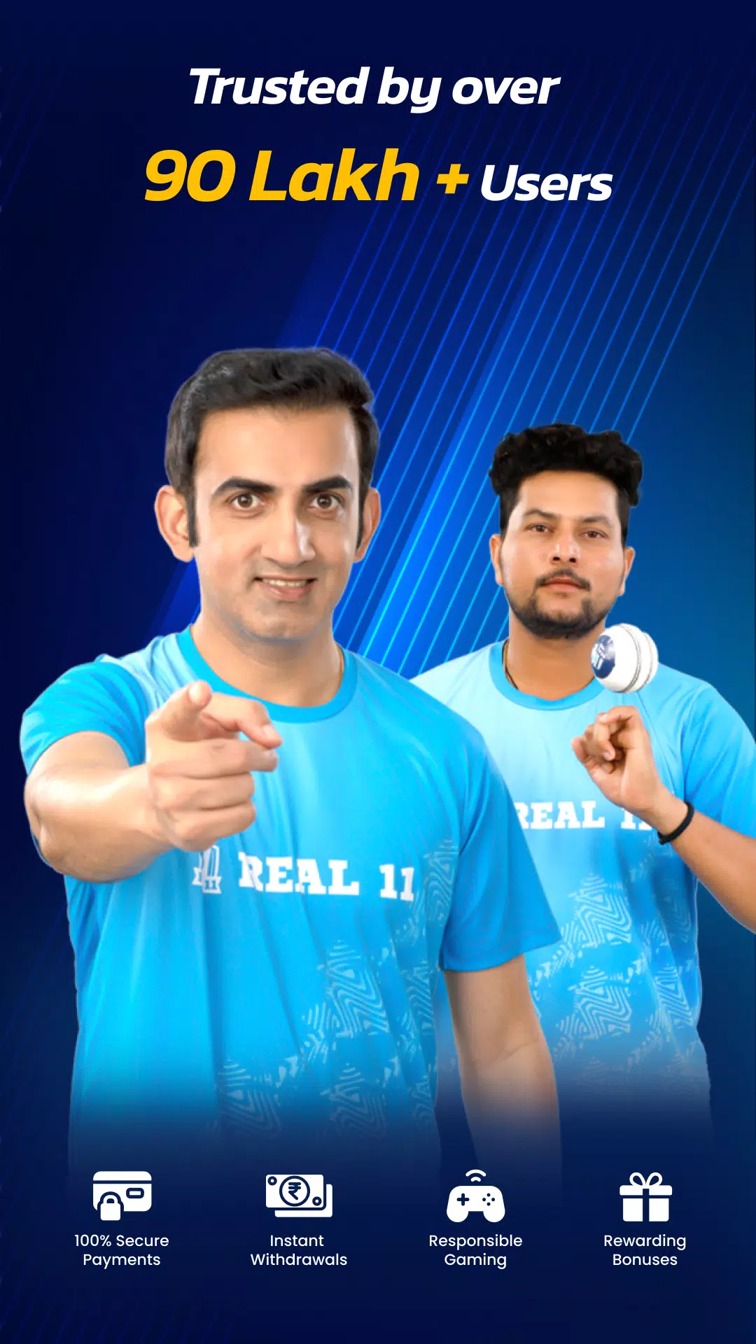 Real11: Play Fantasy Cricket ภาพหน้าจอ 1
