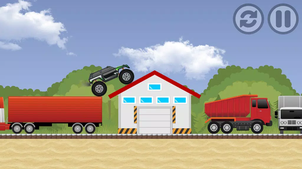 Monster Truck Racing Game应用截图第3张