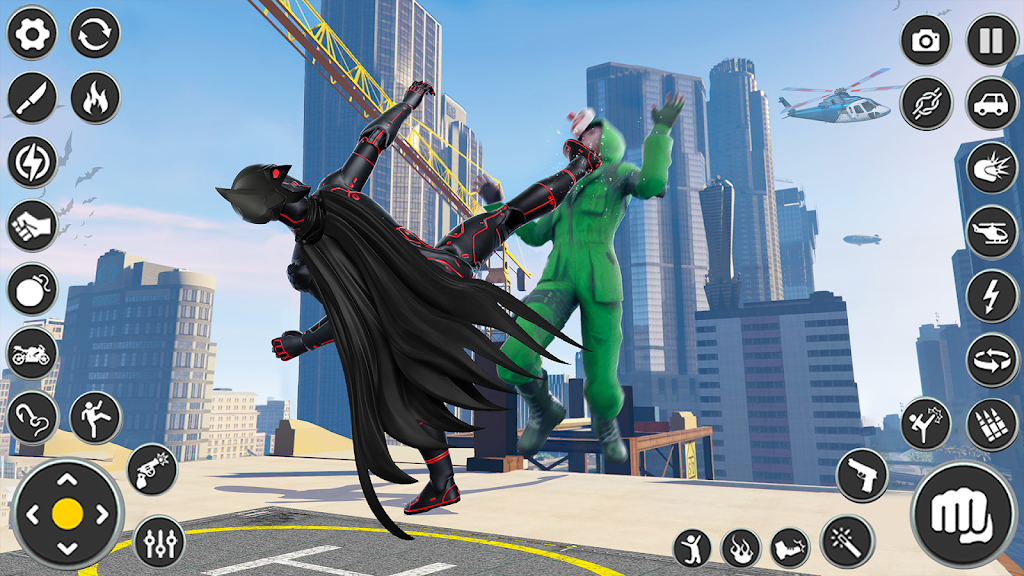 Flying Spider Rope- Hero Games ภาพหน้าจอ 3