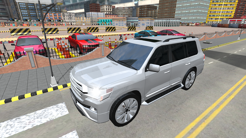 Prado Car Parking Driving Game Capture d'écran 0