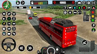 Offroad Coach Bus Simulator 3D Zrzut ekranu 1