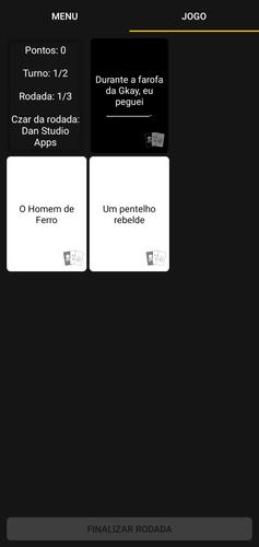 Cartas do Caos Captura de pantalla 3