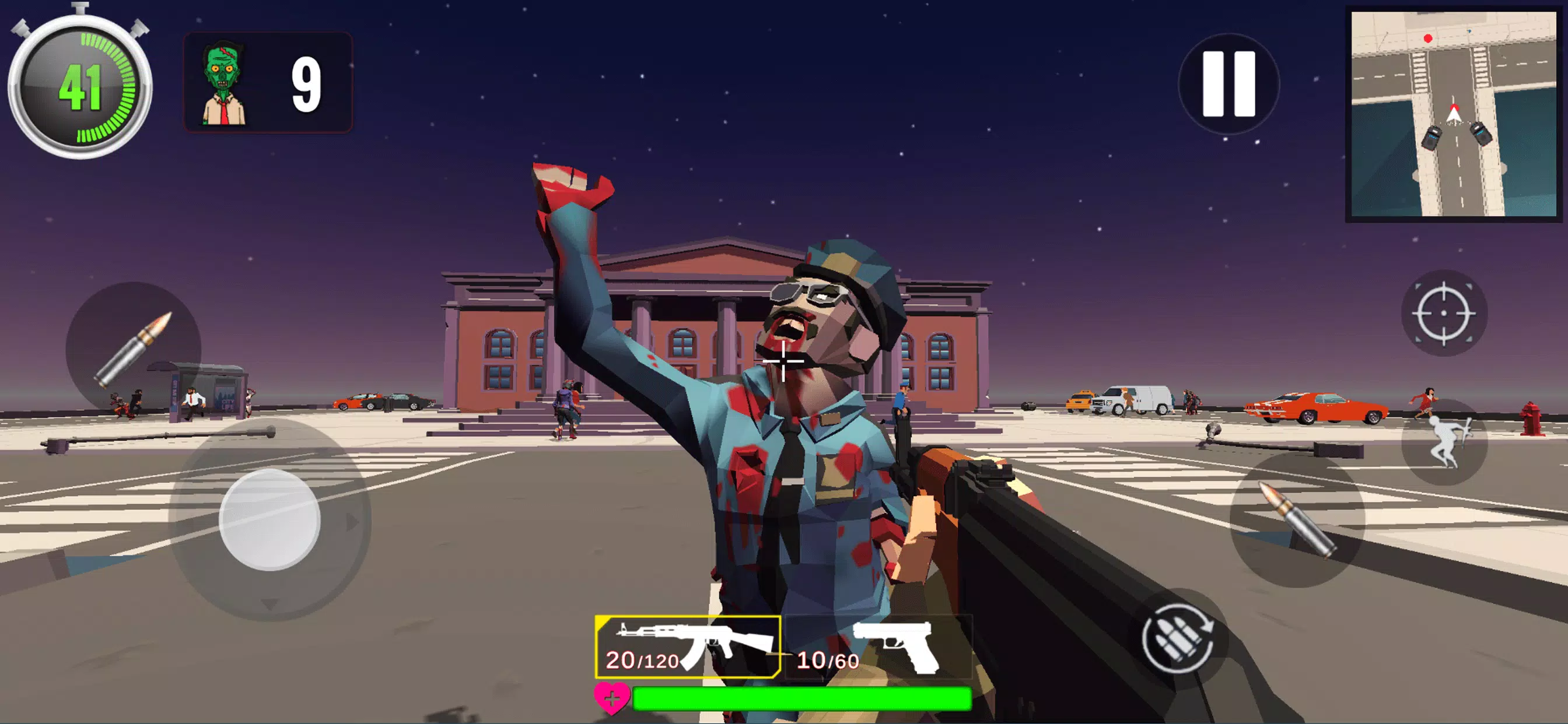 Zombie Hunter : Police Shooter应用截图第2张