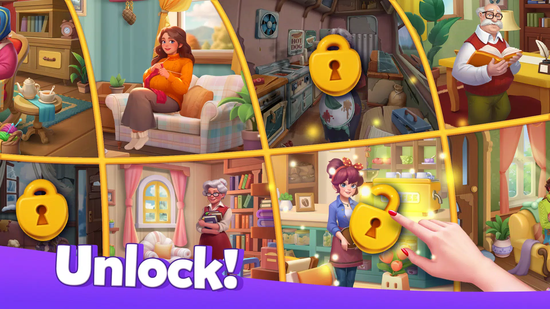 Dream Family - Match 3 Games Captura de tela 3