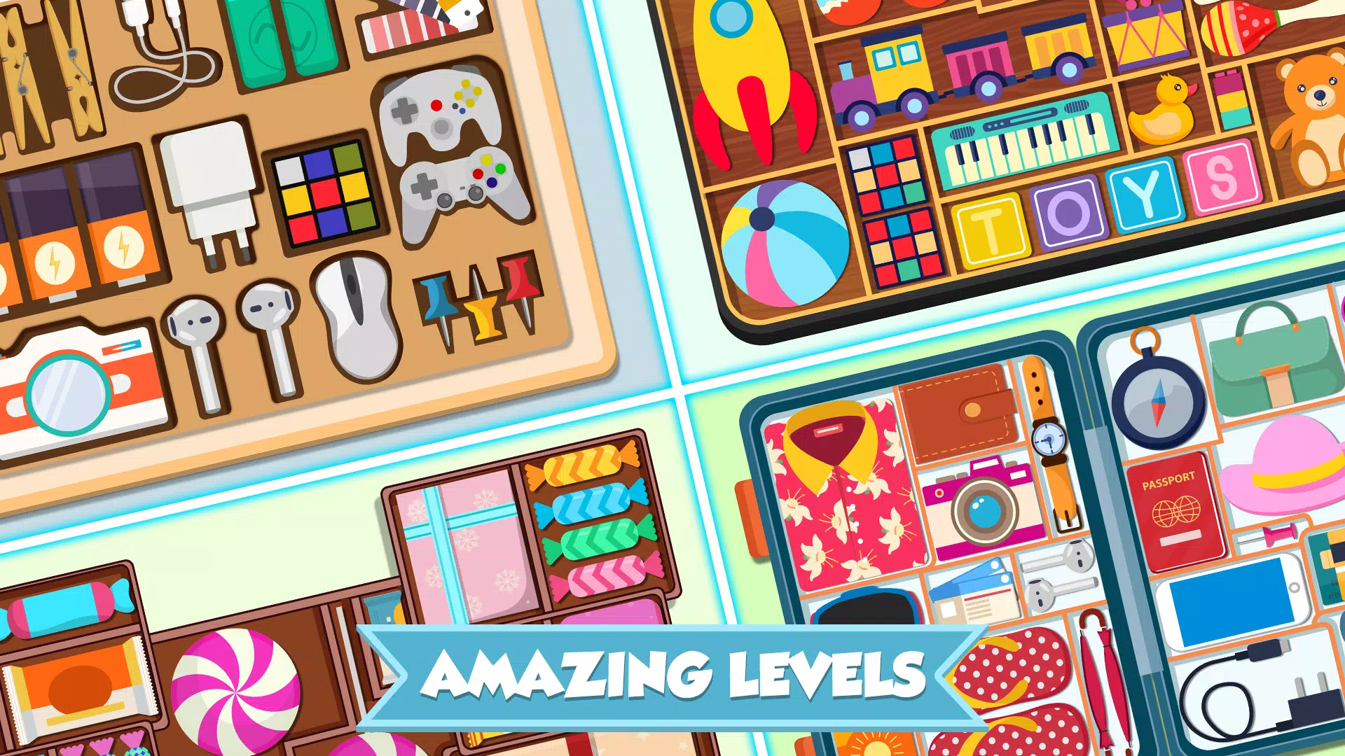 Satisbrain: Organize Games 스크린샷 1