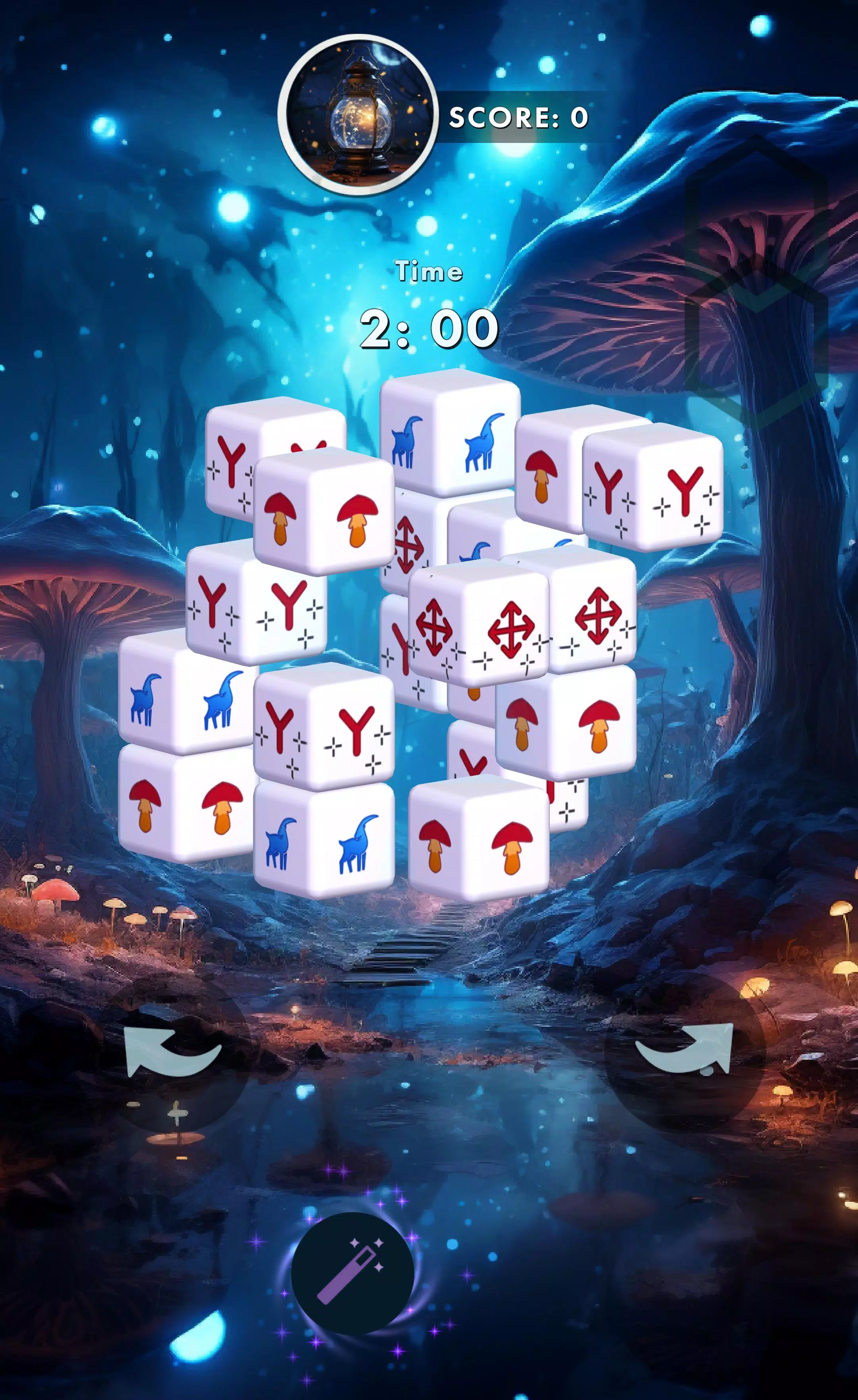 Schermata Mystic Mahjong tile match 2