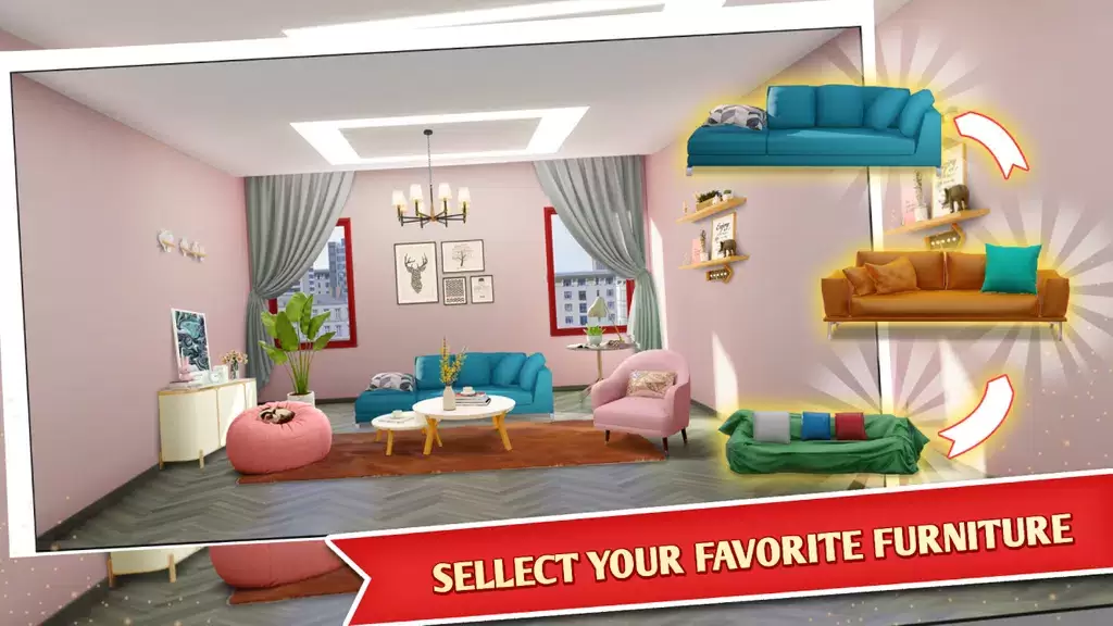 Home Dreams: Puzzle & Decor Captura de pantalla 2