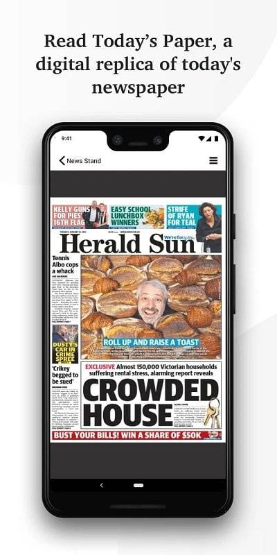 Herald Sun Zrzut ekranu 3