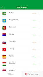 VPN Brazil - Use Brazil IP Tangkapan skrin 2