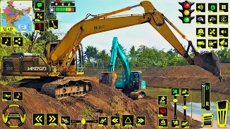 Road Construction Jcb games 3D Captura de tela 2