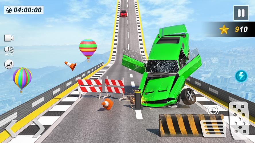 Car Crash Games Mega Car Games Ảnh chụp màn hình 1