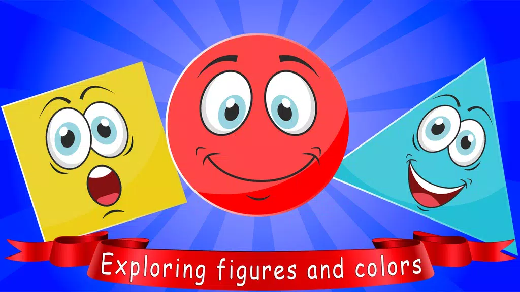 Learn shapes — kids games スクリーンショット 0