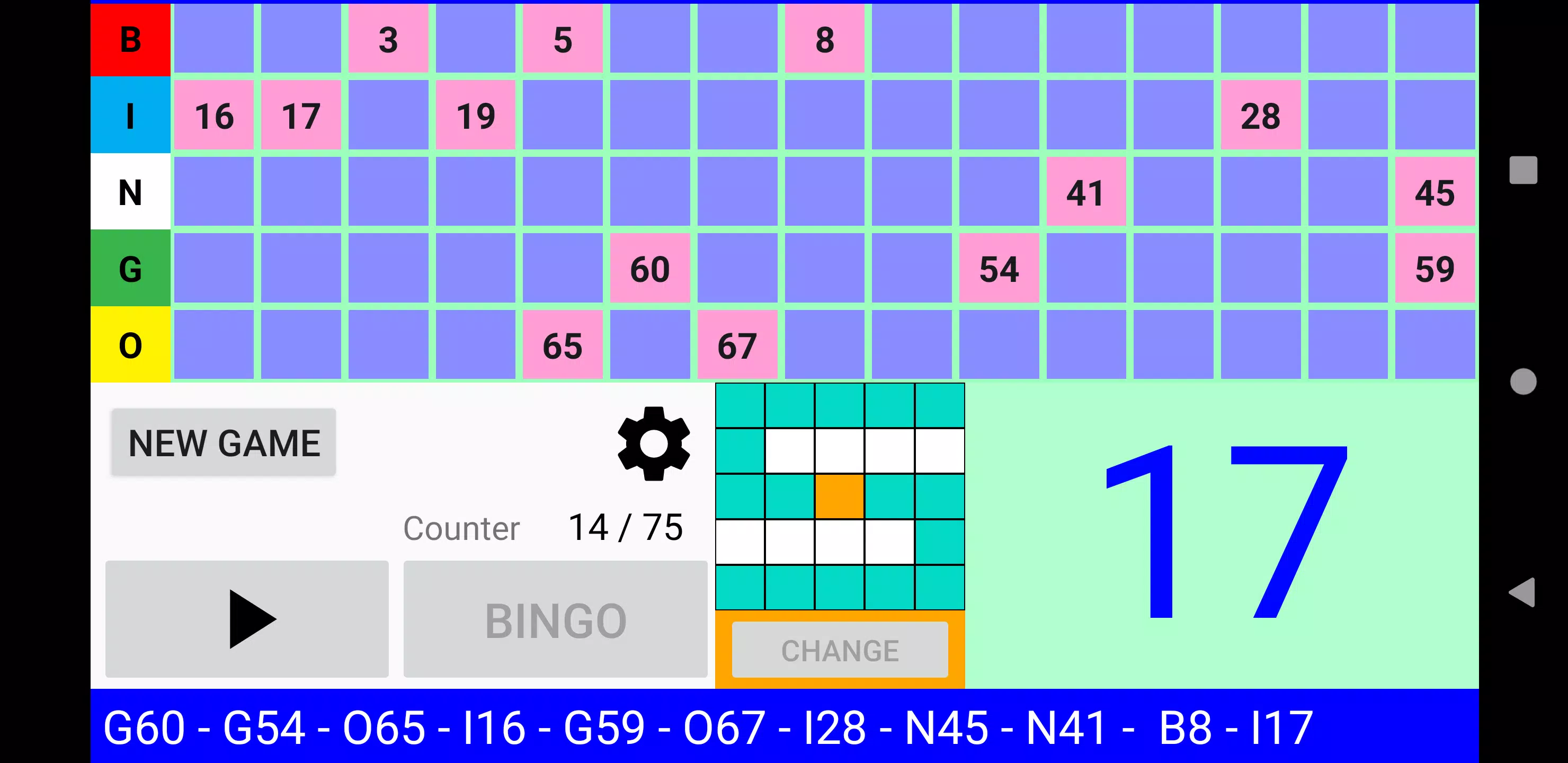 Bingo RS Captura de tela 2