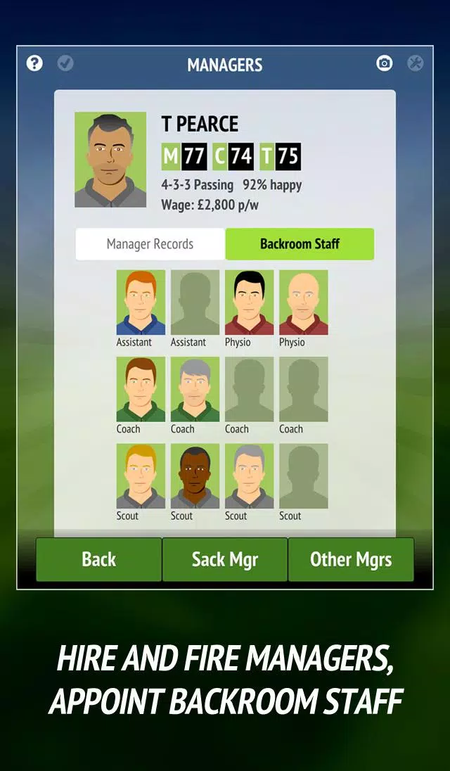 Football Chairman (Soccer) Captura de tela 3