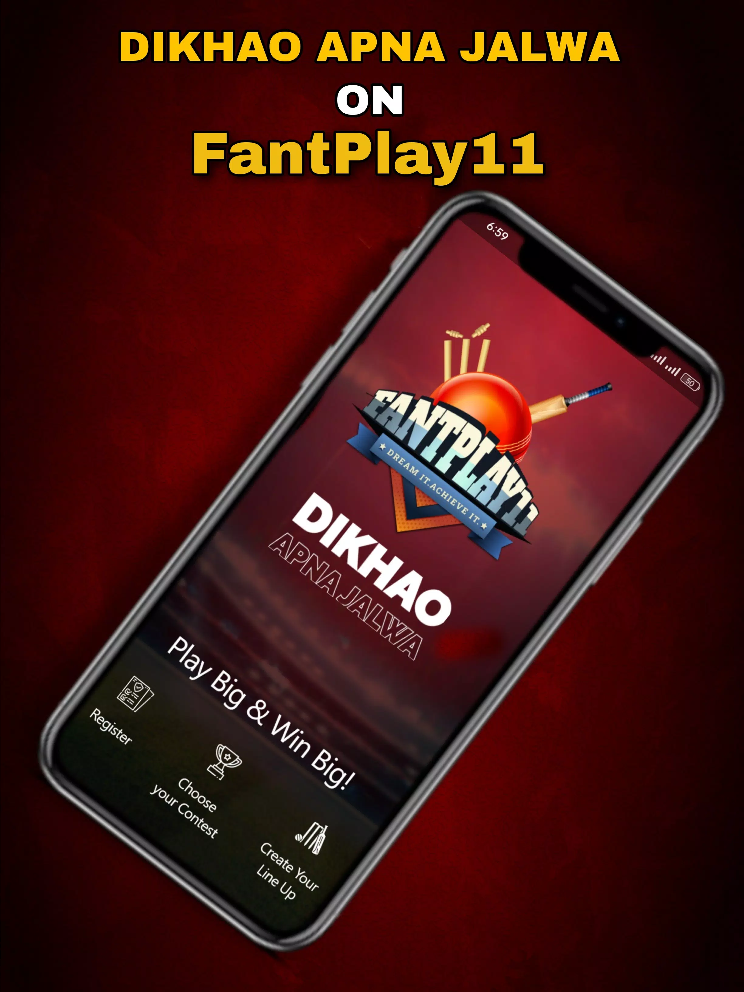 FantPlay11:Fantasy Cricket App ဖန်သားပြင်ဓာတ်ပုံ 0