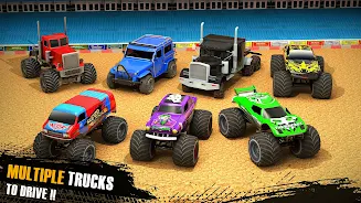 Monster Truck Derby Car Games ภาพหน้าจอ 1