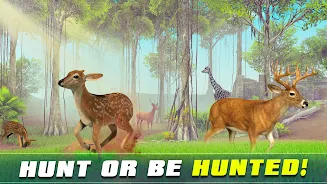 Safari Animal Hunter Simulator Ảnh chụp màn hình 2