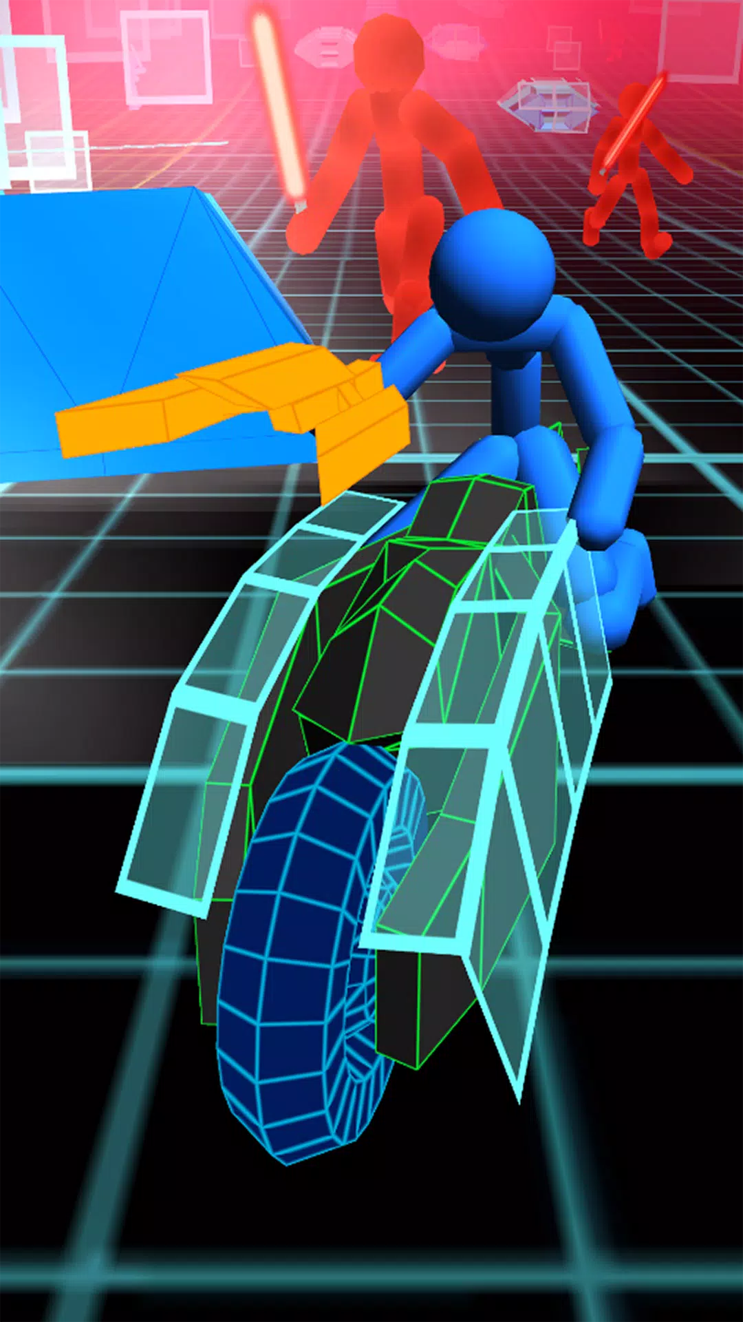 Stickman Neon Motorcycle Race應用截圖第1張
