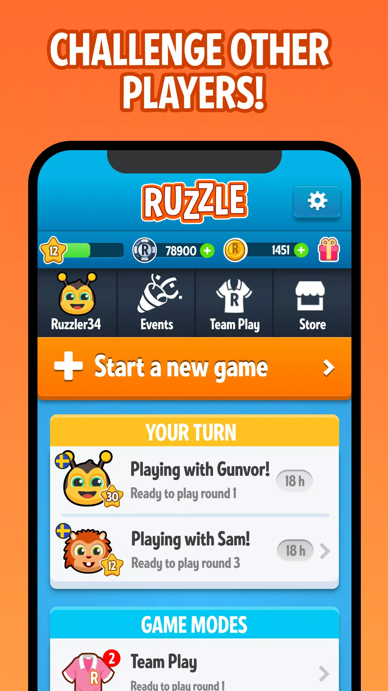 Ruzzle Zrzut ekranu 1