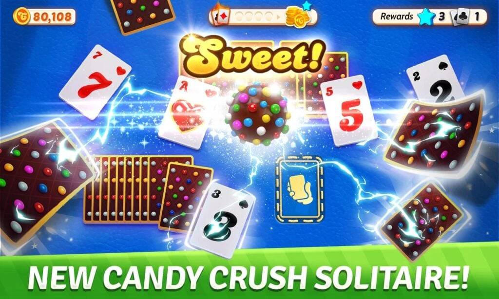 Candy Crush Solitaire：立即在手机上玩Tripeaks耐心
