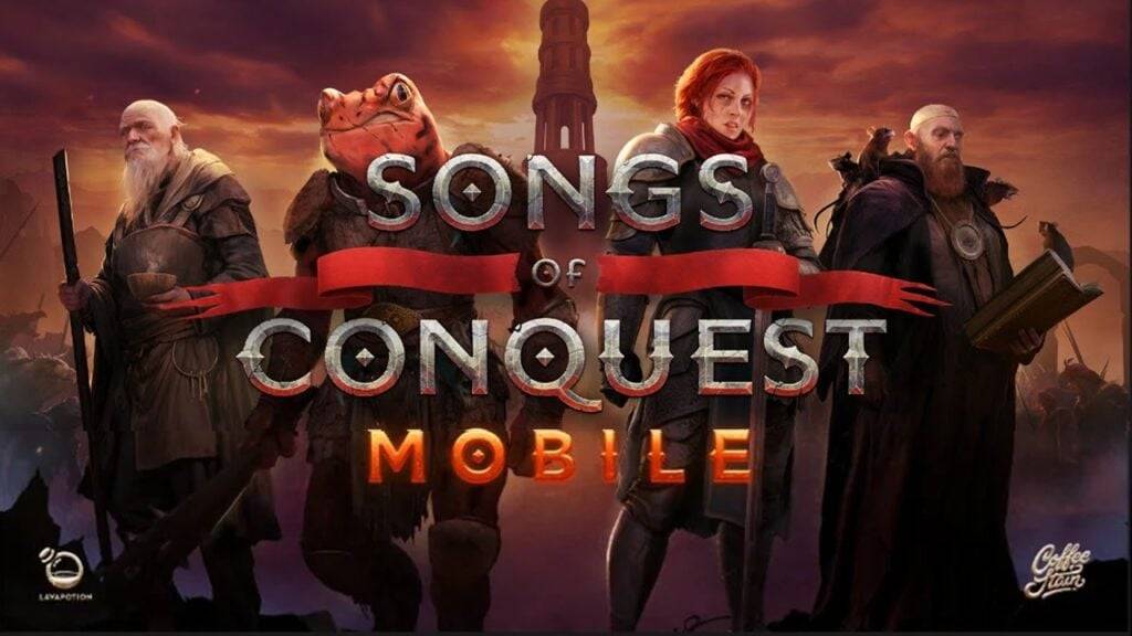 Canciones de la conquista: lanzamiento móvil del juego de fantasía táctica