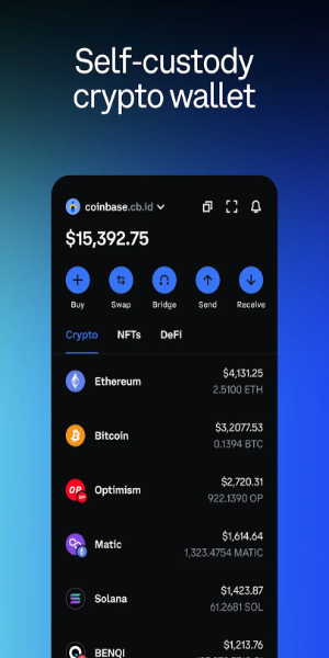 Coinbase Wallet Capture d'écran 1