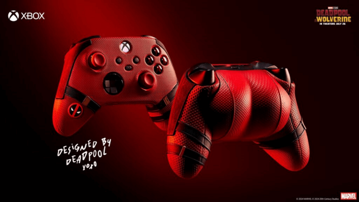 Diseño único del controlador de Xbox de Deadpool revelado