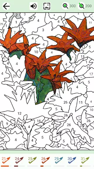 Painting by numbers and puzzle Tangkapan skrin 2